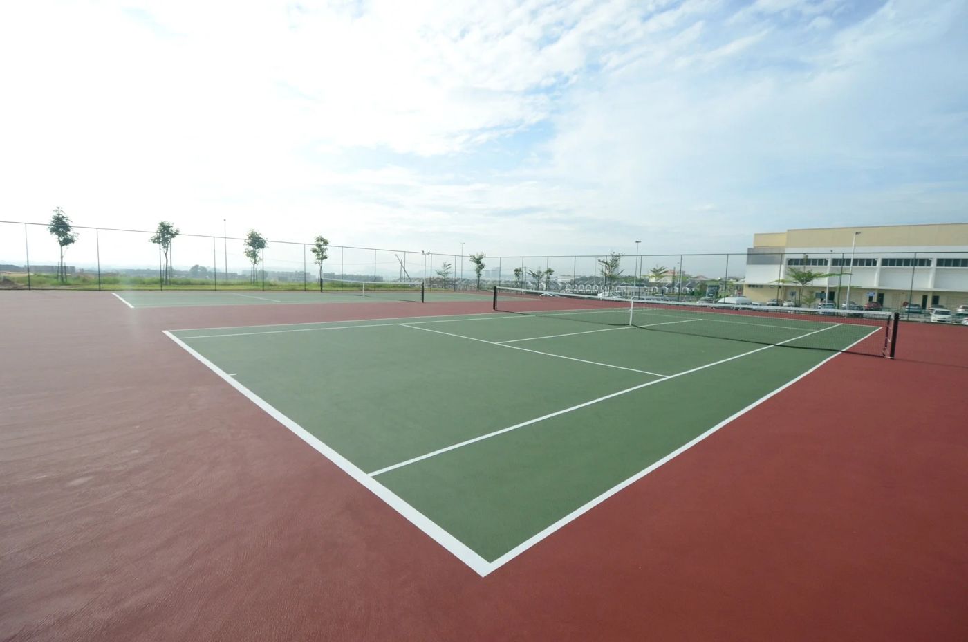 テンビー・インターナショナルスクール・イポー: Tenby Schools tennis court